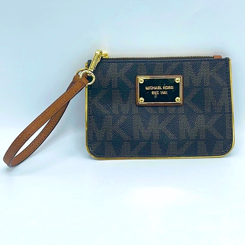 Michael Kors MK Logo Wristlet